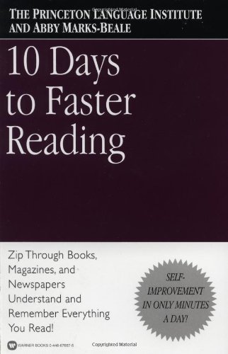 Book Cover 10 Days to Faster Reading